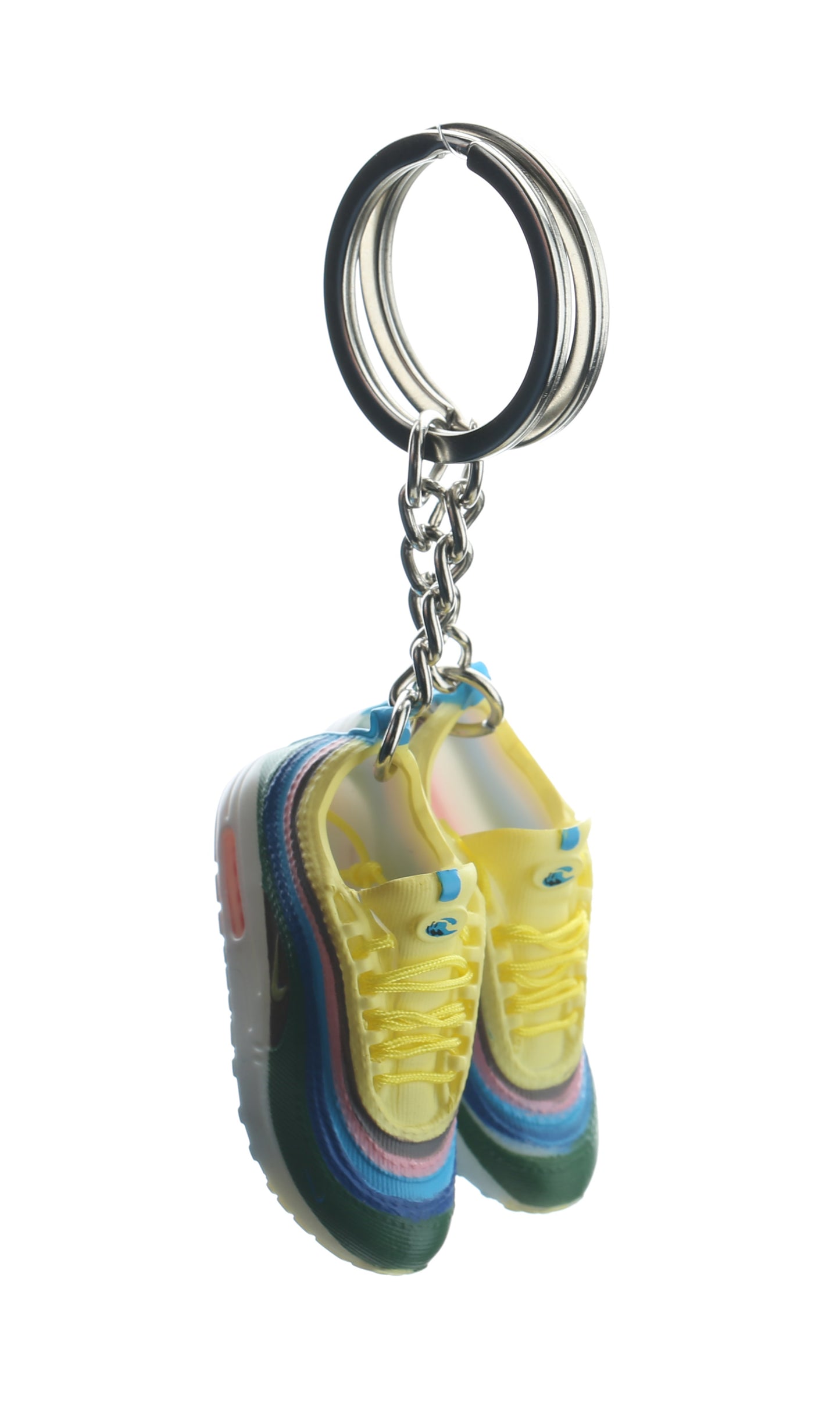 Renkli mini sneaker anahtarlık, Çanta süsü sneaker charm